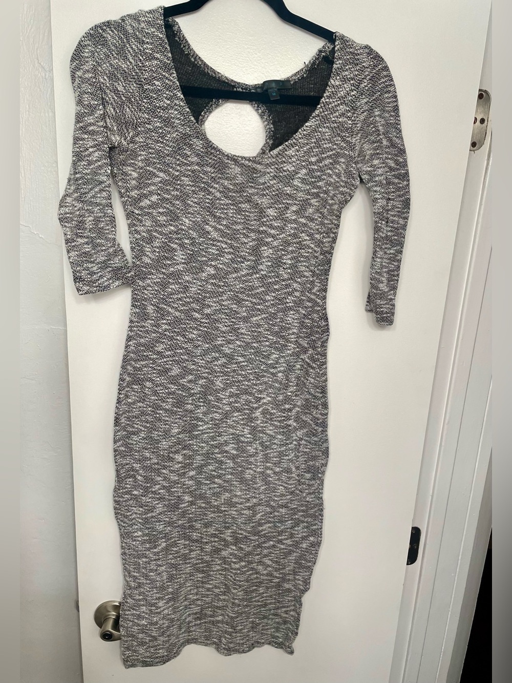 Longsleeve midi casual dress